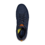 Skechers Corliss-Dravin Relaxed Fit Lace-Up Sneaker (NVY) 11.5(45.5-29.5CM)